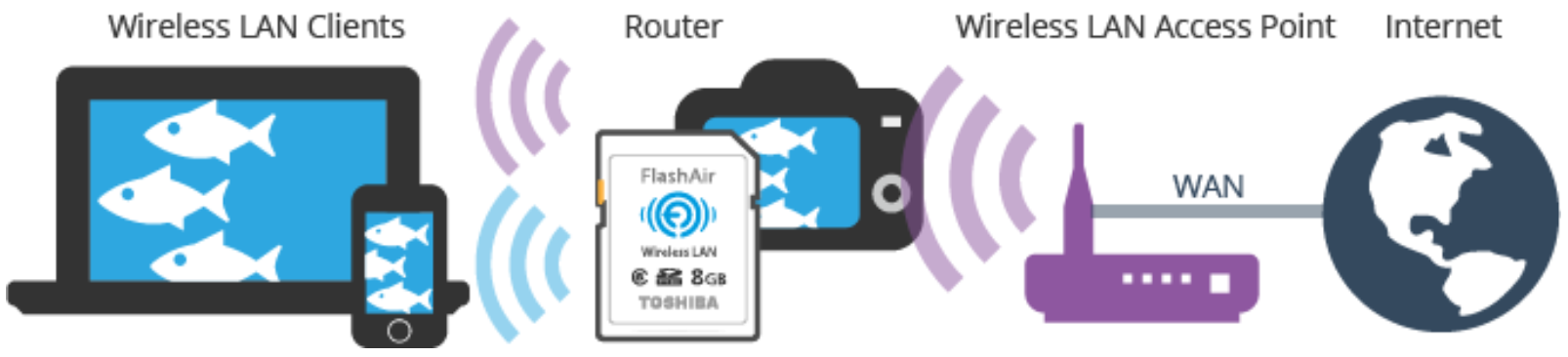 internet pass-thru mode